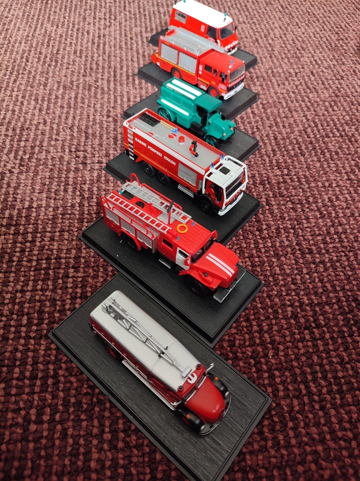 Complete verzameling (100 stuks) Del Prado brandweerwagens, Ophalen of Verzenden, Zo goed als nieuw, Bus of Vrachtwagen