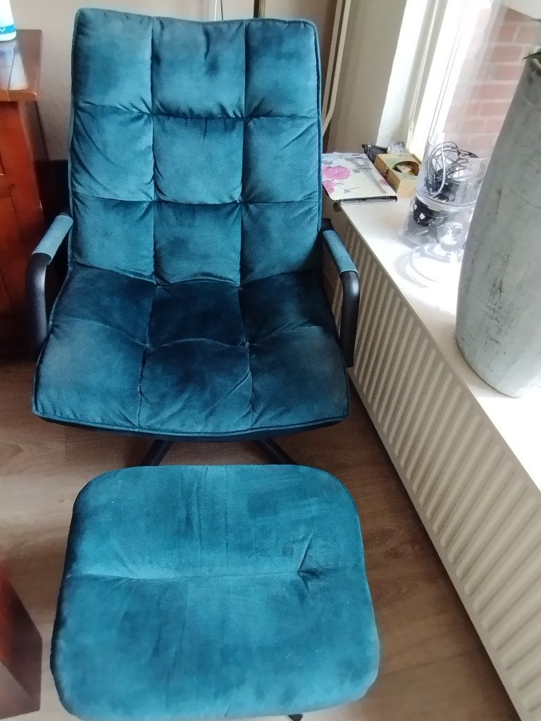 fauteuils, Huis en Inrichting, Fauteuils, Ophalen, Gebruikt, Minder dan 75 cm, Metaal