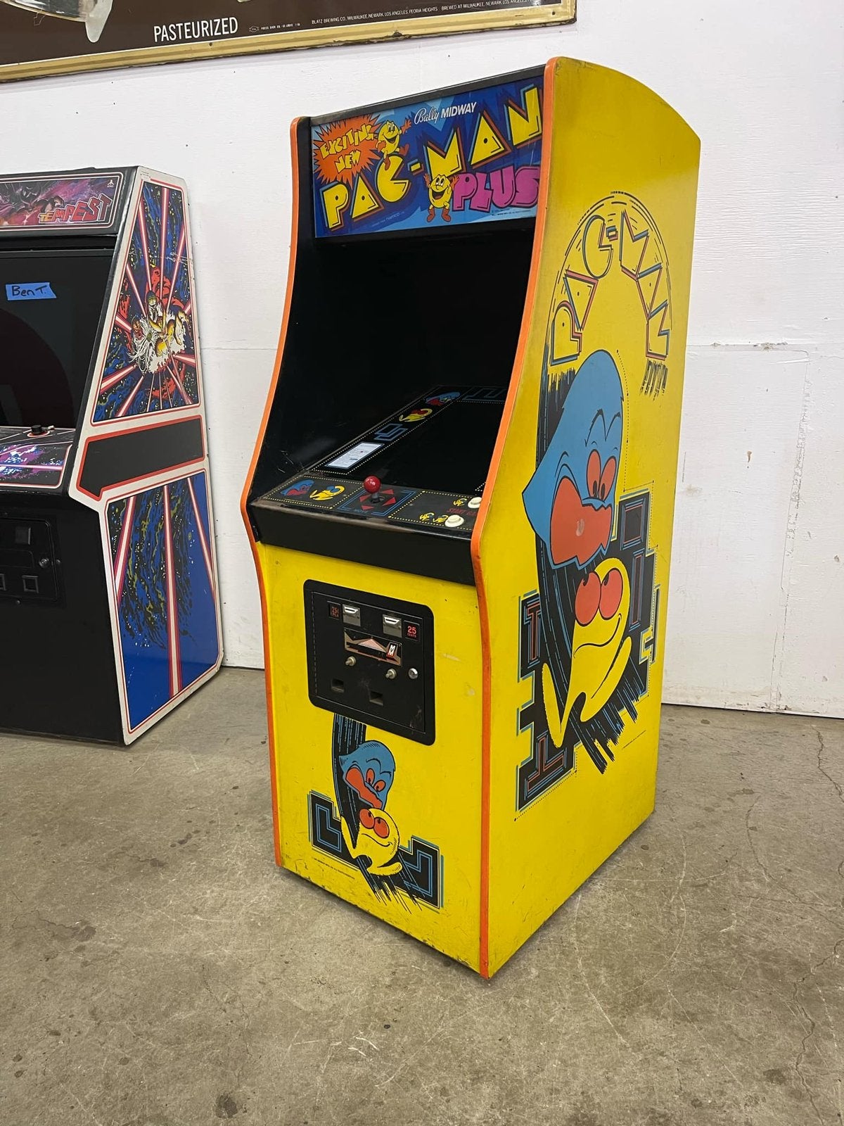 PACMAN PLUS ARCADE GAME, Verzamelen, Ophalen, Gebruikt, Cruquius, Pacman