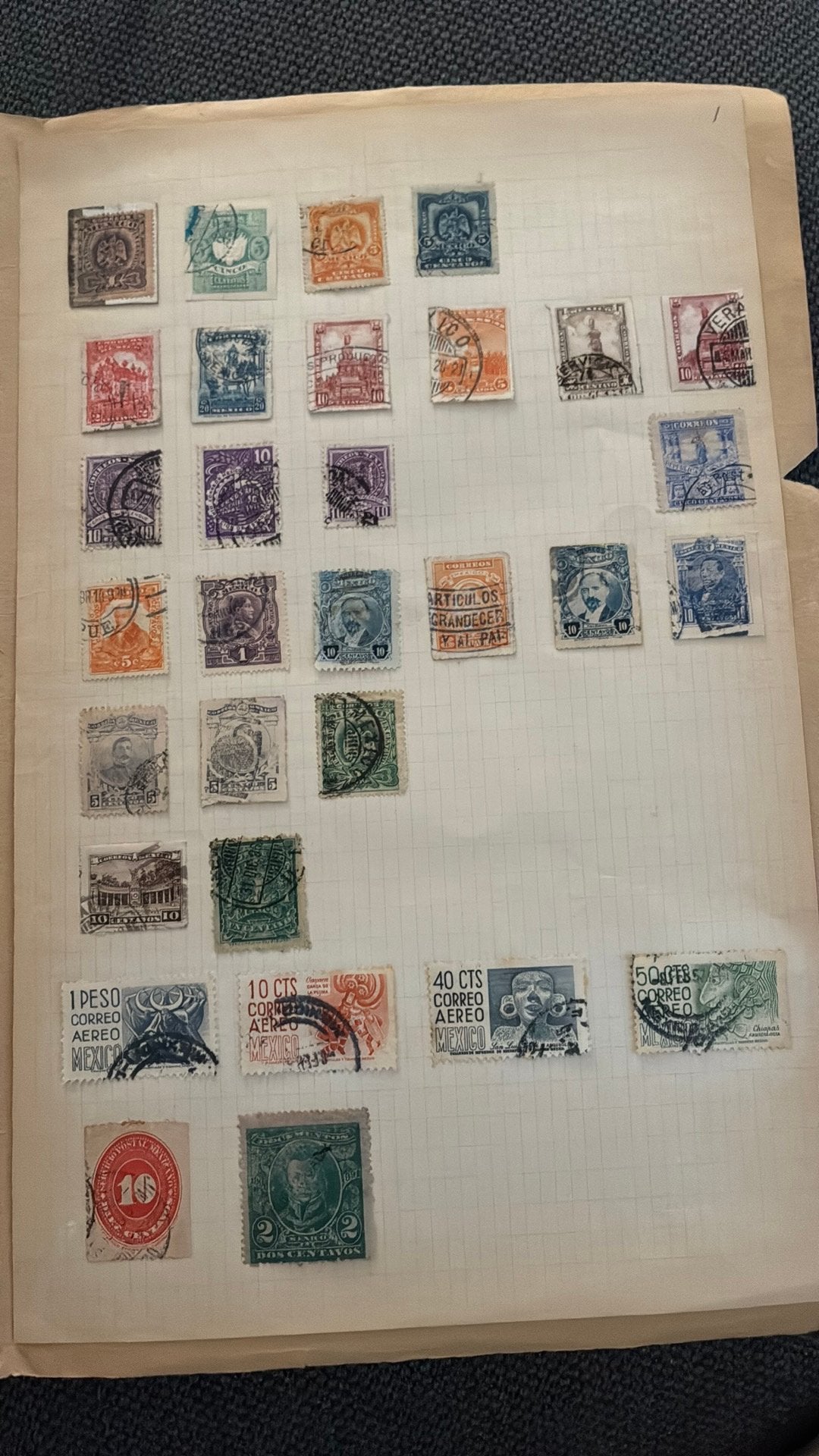 Mexico gestempeld, Ophalen of Verzenden, Midden-Amerika