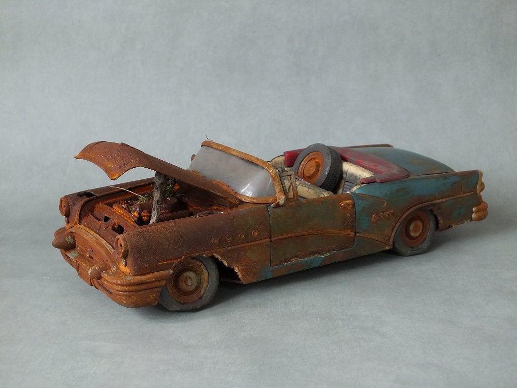 Buick Century 1955 schuurvondst 1:18, Ophalen of Verzenden, Gebruikt, Overige merken