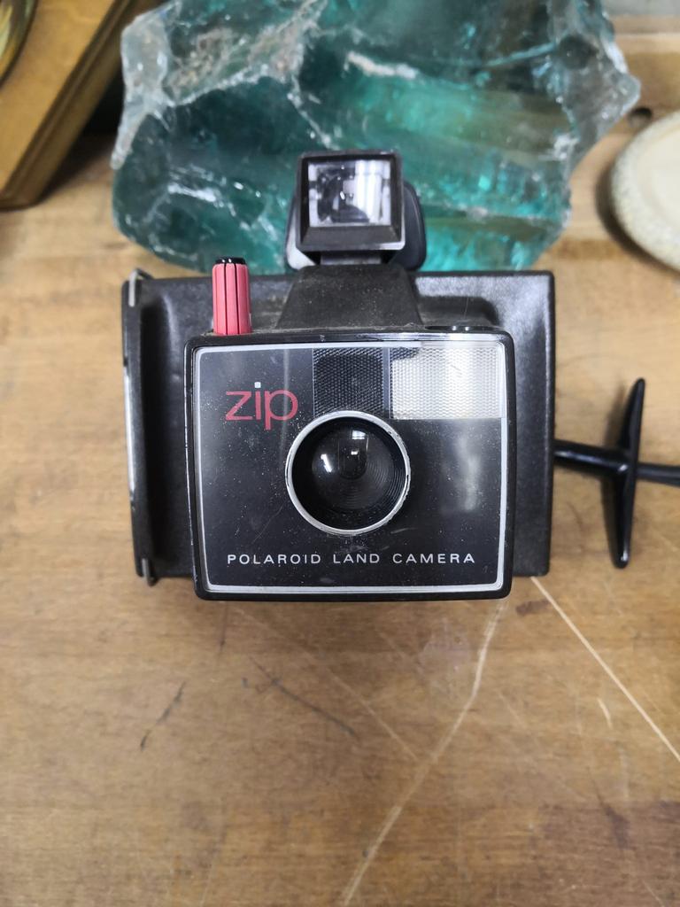 Vintage Polaroid Land Camera Zip - Direct Instant Camera, Ophalen of Verzenden, Gebruikt, Polaroid, Polaroid