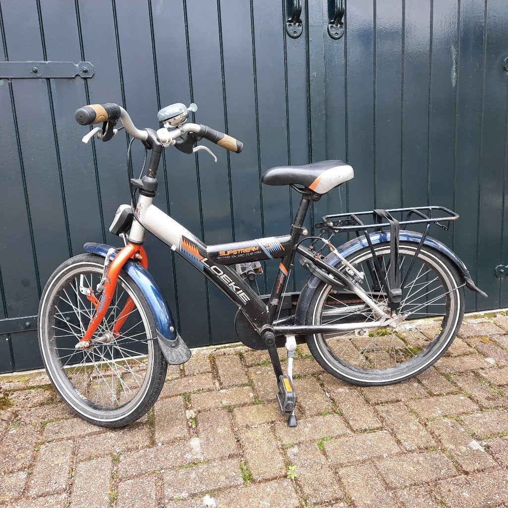 LOEKIE kinderfiets 6/7 jaar, Fietsen en Brommers, Fietsen | Kinderfietsjes, Ophalen, Gebruikt, Minder dan 16 inch, Loekie