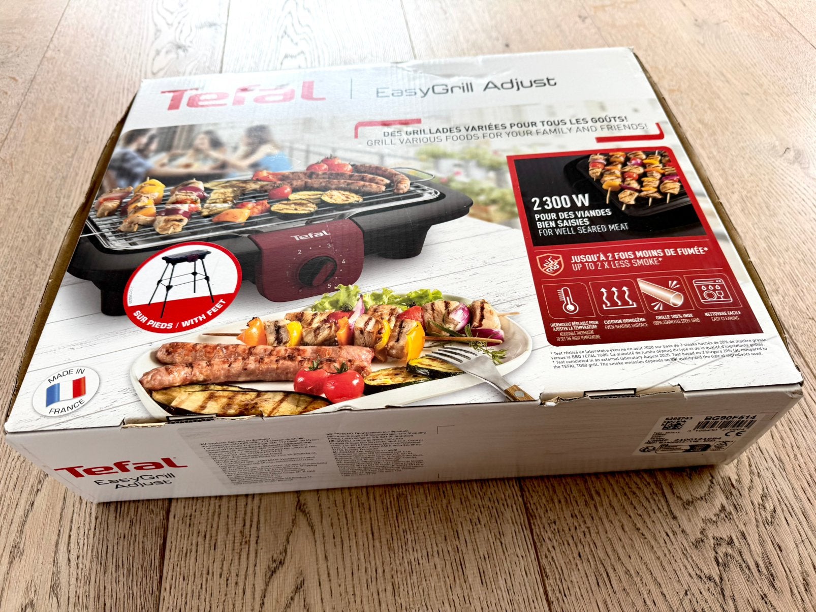 Tefal BG90F514 electrische (tafel) grill *nieuw*, Tuin en Terras, Ophalen of Verzenden, Nieuw