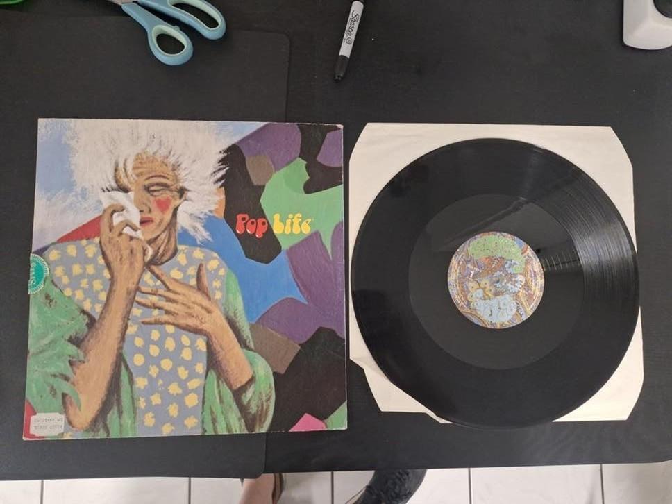 Vintage lp maxi single Prince and the Revolution Pop Life, Ophalen of Verzenden, Gebruikt, 12 inch
