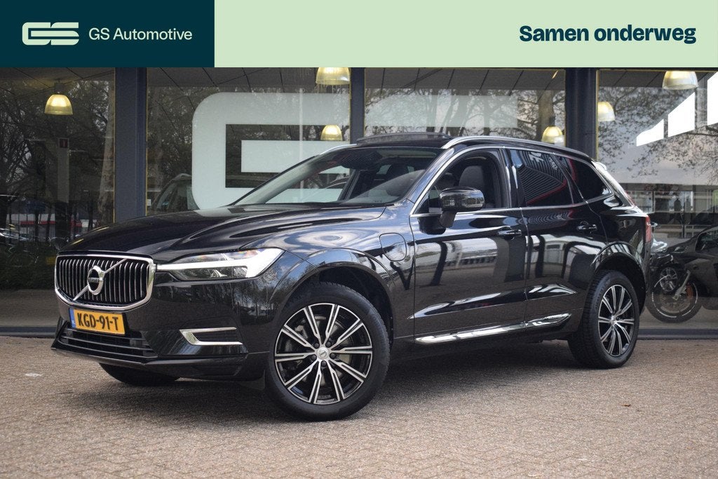 Volvo XC60 2.0 T8 Plug-in hybrid AWD Inscription |CAMERA|PAN, Auto's, Volvo, Gebruikt, Euro 6, Zwart, Vierwielaandrijving