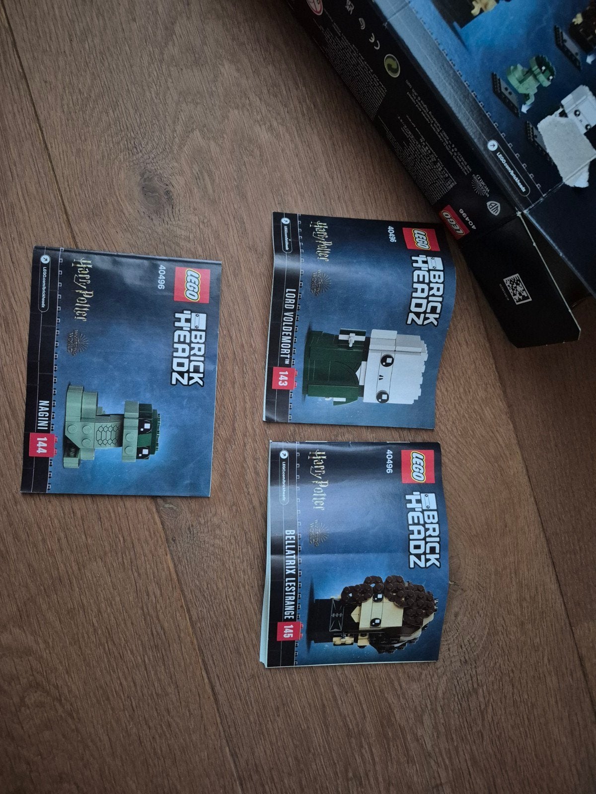 LEGO BrickHeadz Harry Potter. Voldemort, Bellatrix, Nagini, Ophalen of Verzenden, Zo goed als nieuw, Overige merken