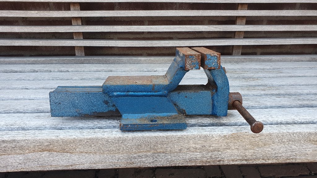Gedore Bankschroef, Ophalen, Gebruikt, Bankschroef, Gedore