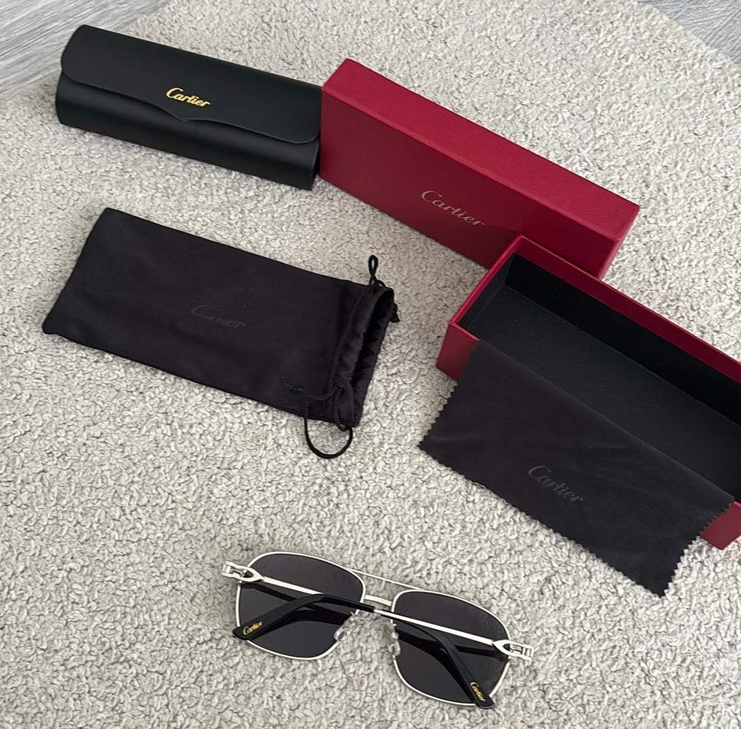 Cartier bril CT0306S, Overige kleuren, Zo goed als nieuw, Bril, Ophalen