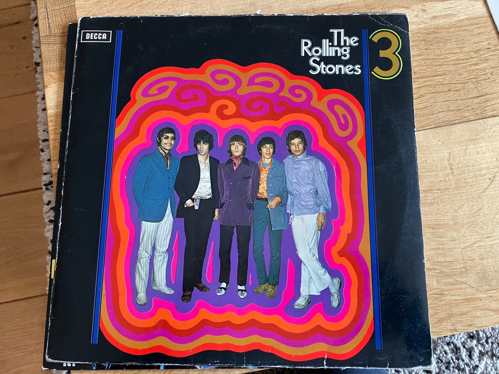 Rolling Stones 3 Psychedelische hoes NL, LP, Rock, Gebruikt, Ophalen of Verzenden