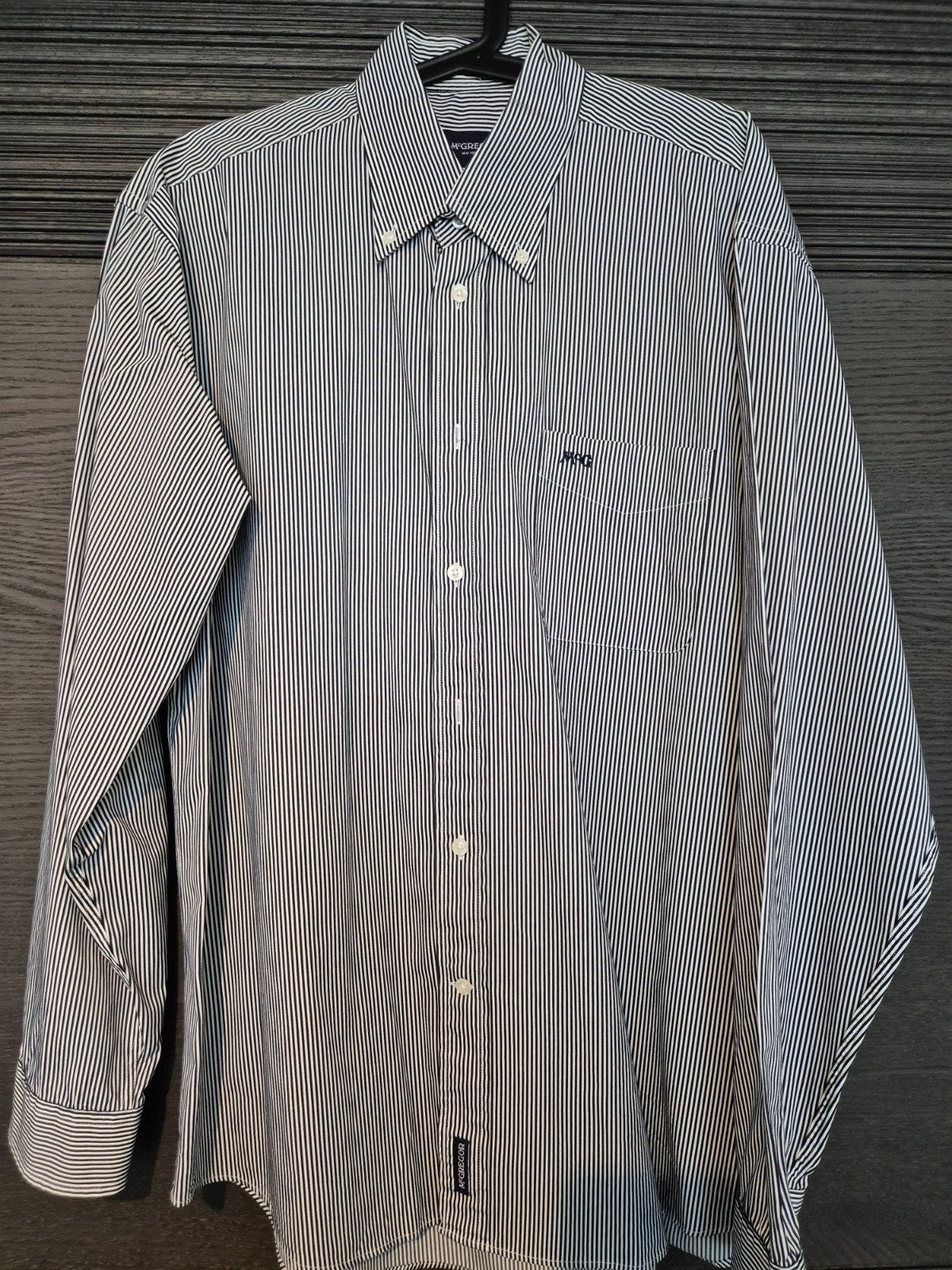 McGregor gestreept overhemd - Regular Fit - XL, Ophalen of Verzenden, Zo goed als nieuw, Halswijdte 43/44 (XL), Meerkleurig