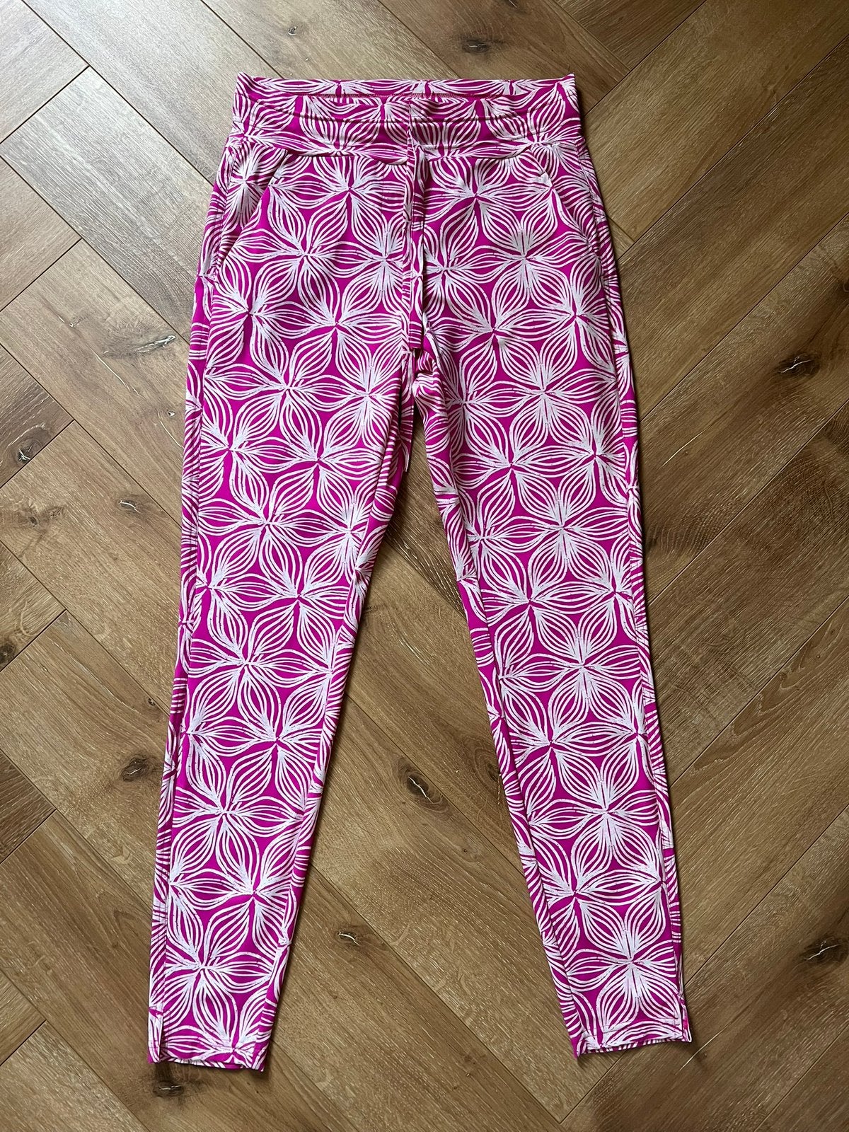 Studio anneloes stairdown summer batik broek M fuchsia/kit, Kleding | Dames, Maat 38/40 (M), Ophalen of Verzenden, Zo goed als nieuw