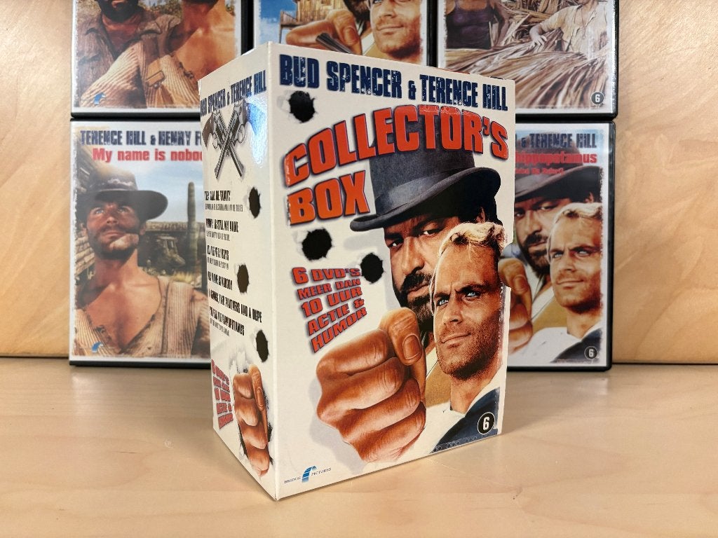 Bud Spencer & Terence Hill Collector's Box (6 DVD Boxset), Nederlands, Ophalen of Verzenden, Zo goed als nieuw, Komedie