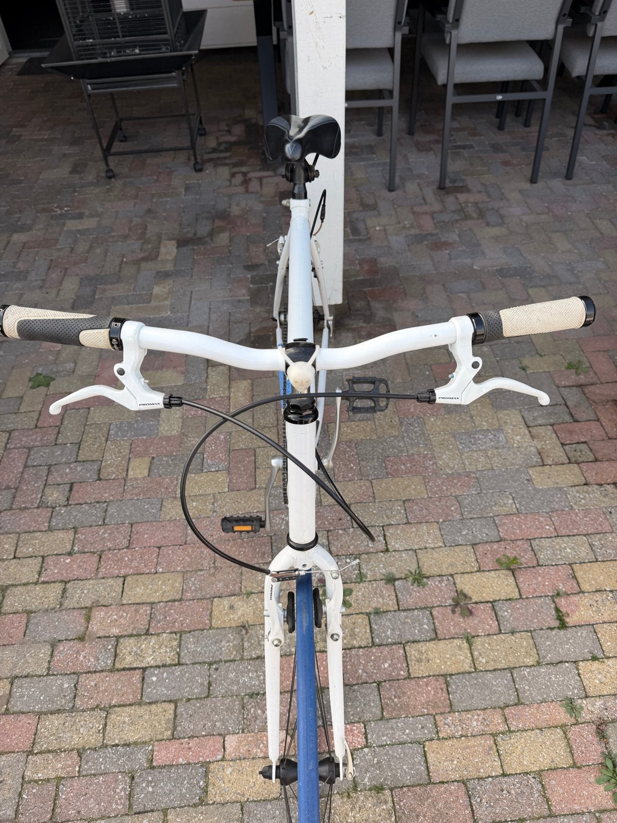 Single speed met shimano wielen