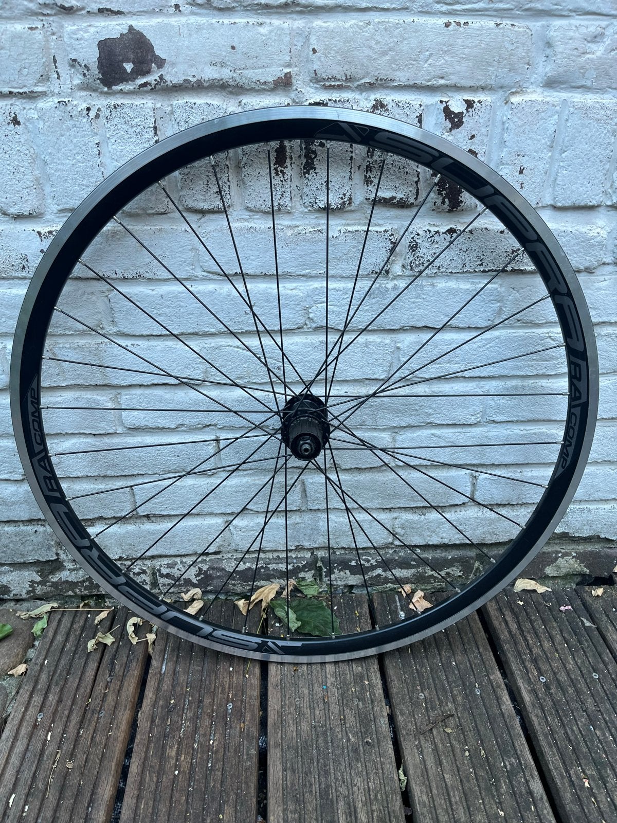 Supra RA Comp achterwiel velgrem Shimano 9/10/11 hub, Gebruikt, Aluminium, Racefiets, Ophalen