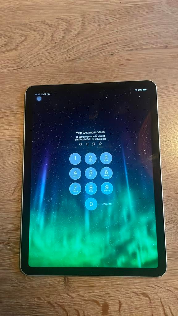 Apple Ipad air 4e generatie, Ophalen, Gebruikt, Overige modellen, Zwart