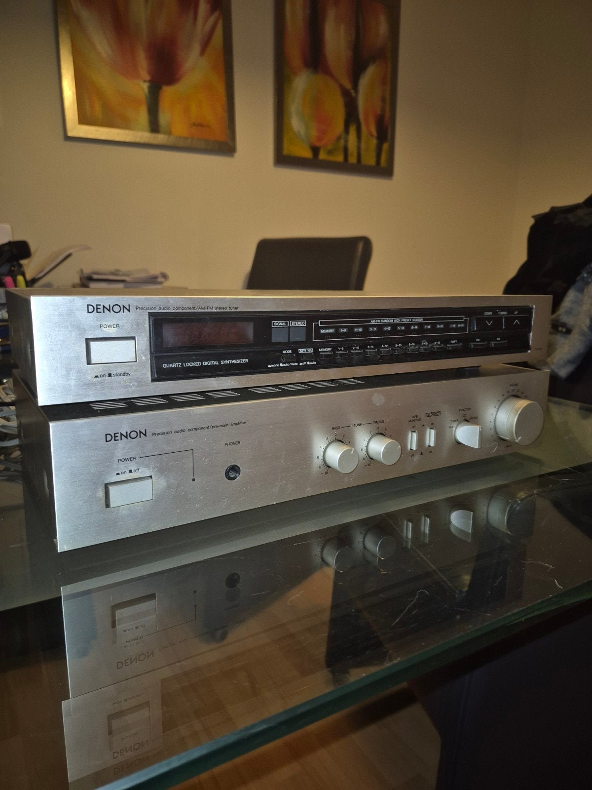 Te koop denon radioset, Ophalen of Verzenden, Zo goed als nieuw, Denon