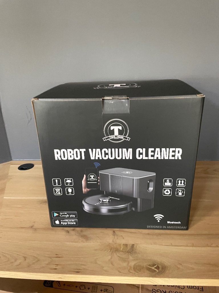 1x gebruikte robotstofzuiger met dweil (winkelprijs €1299), 1733AG, Stille werking, Nieuw, Ophalen of Verzenden