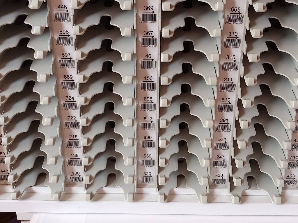 Gutermann naaigaren kast leeg € 75,00 🧵🧵🧵🧵🧵🧵, Ophalen, Nieuw, Garen of Naald(en)
