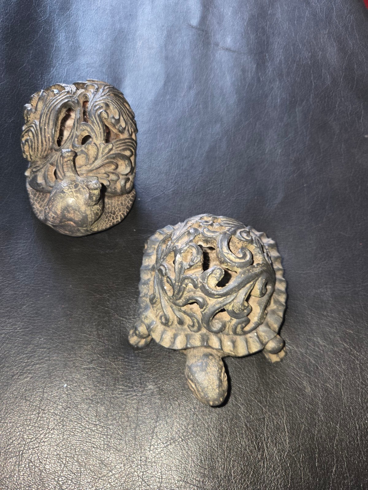 Decoratieve slak en schildpad beeldjes, Antiek en Kunst, Ophalen of Verzenden