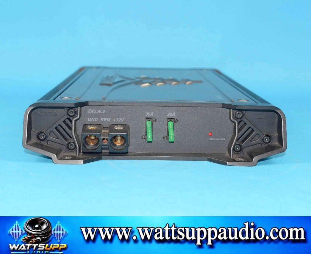 Kicker ZX550.3 3 kanaals versterker, Am Breilingsweg 3, 76709 Kronau, Duitsland, Ophalen of Verzenden, Info@audio-design.de, KICKER