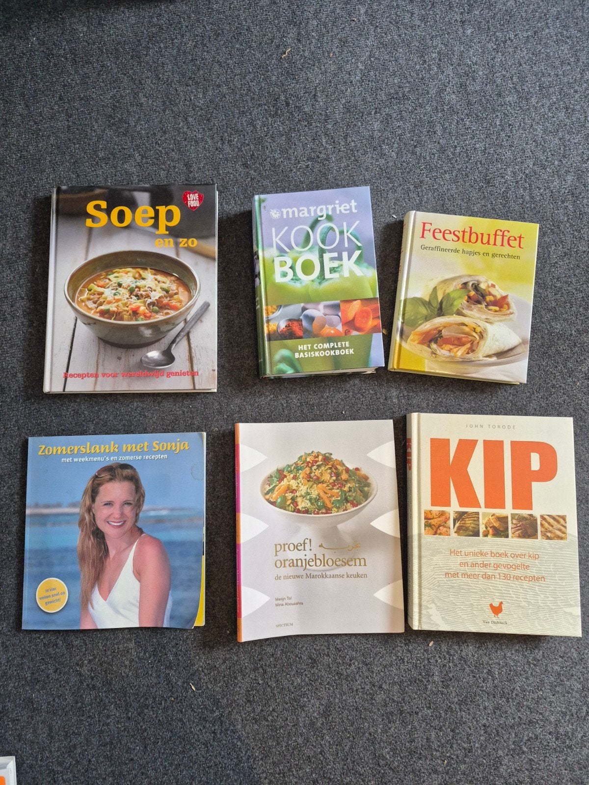 Diverse kookboeken, Ophalen, Gelezen, Overige gebieden