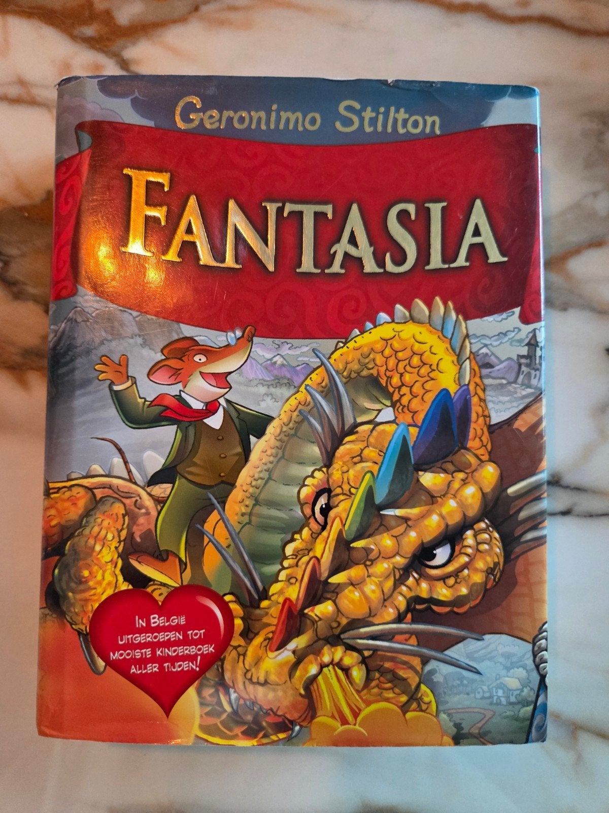 geronimo stilton fantasia deel 1, Boeken, Ophalen, Zo goed als nieuw, Geronimo Stilton., Fictie