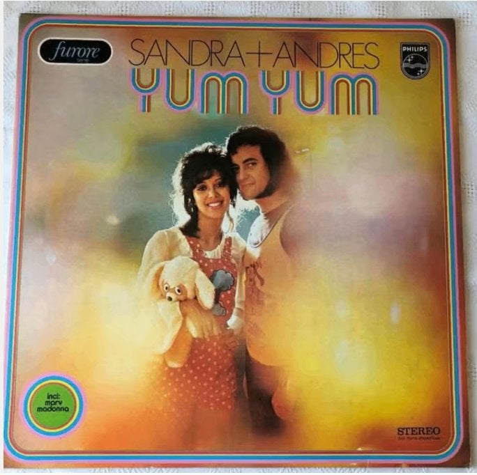 LP Sandra & Andres - Yum Yum 1974, LP, Pop, Ophalen of Verzenden, Zo goed als nieuw