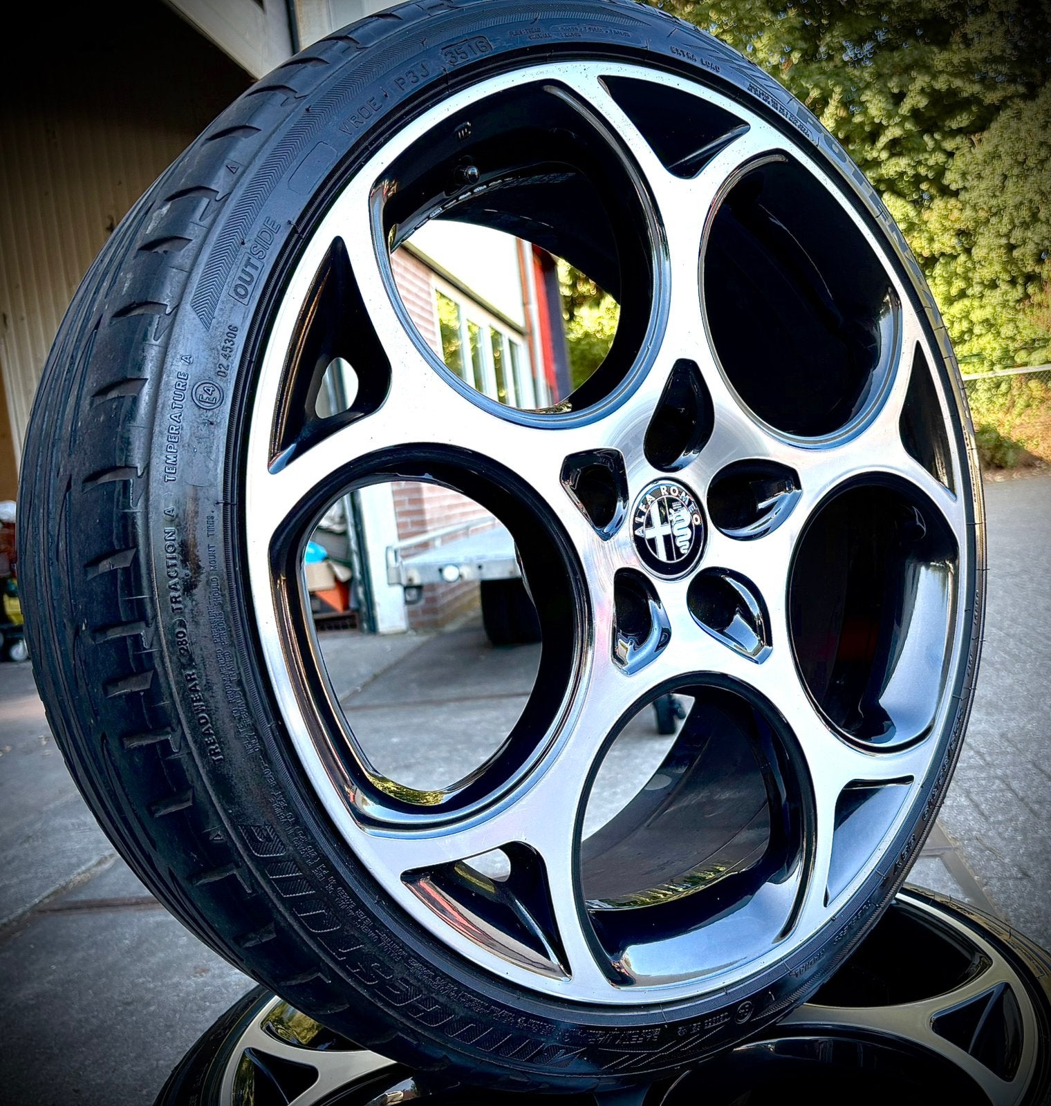 Alfa Romeo originele19 inch Tonale, Giullietta, Gebruikt, Banden en Velgen, Personenwagen, Ophalen