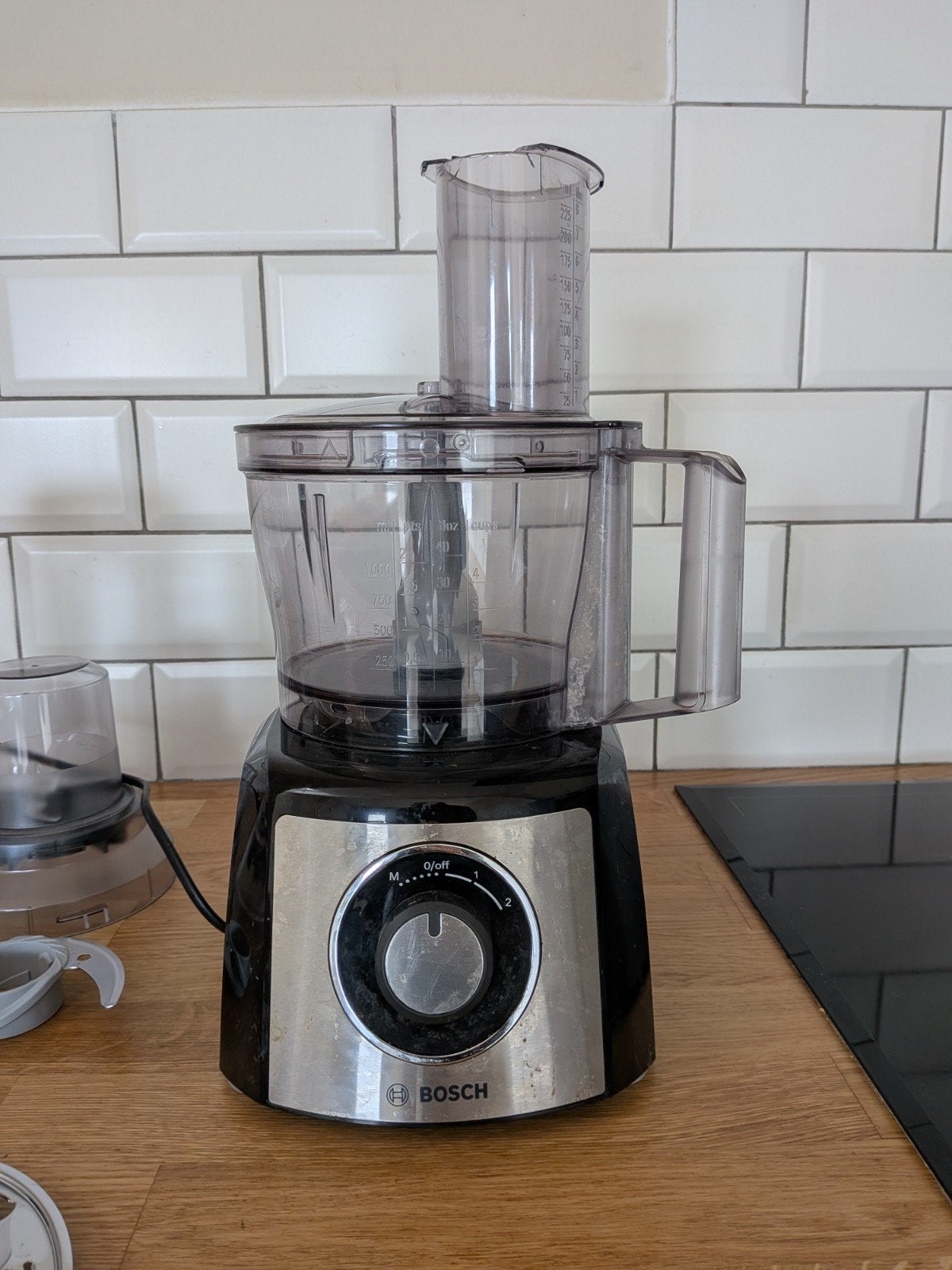 Bosch Keukenmachine, Witgoed en Apparatuur, 2 tot 3 liter, Ophalen, Gebruikt, 2 snelheden