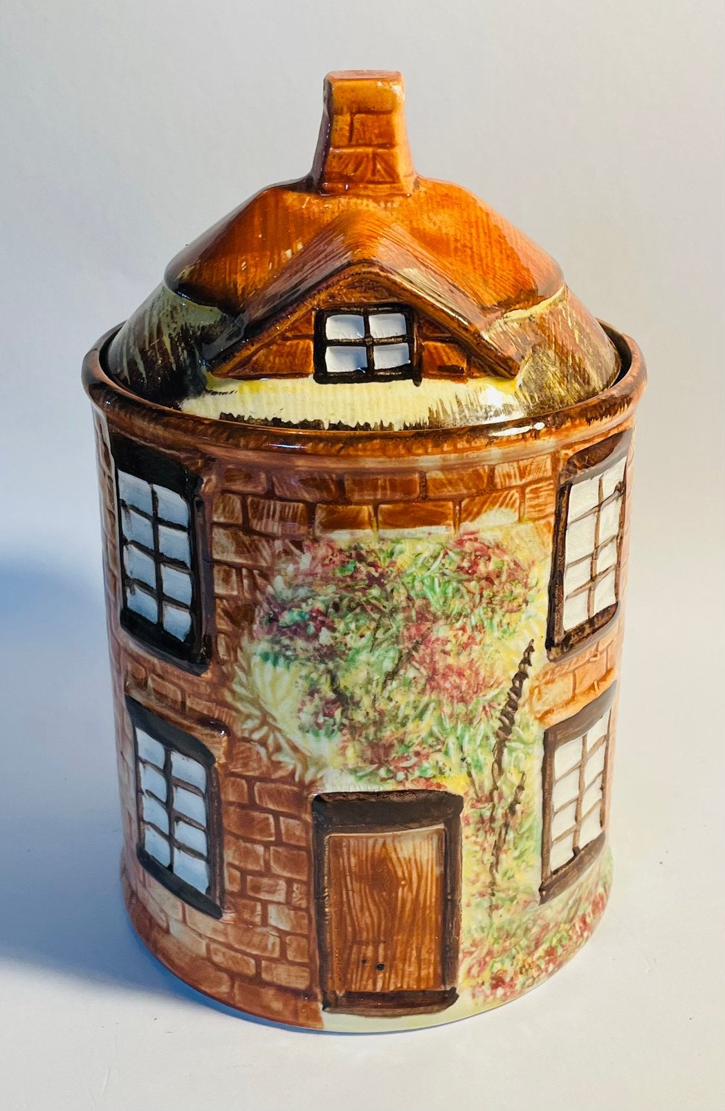 Hele mooie vintage koekjes pot, keramiek, Cottage Ware, Ophalen of Verzenden