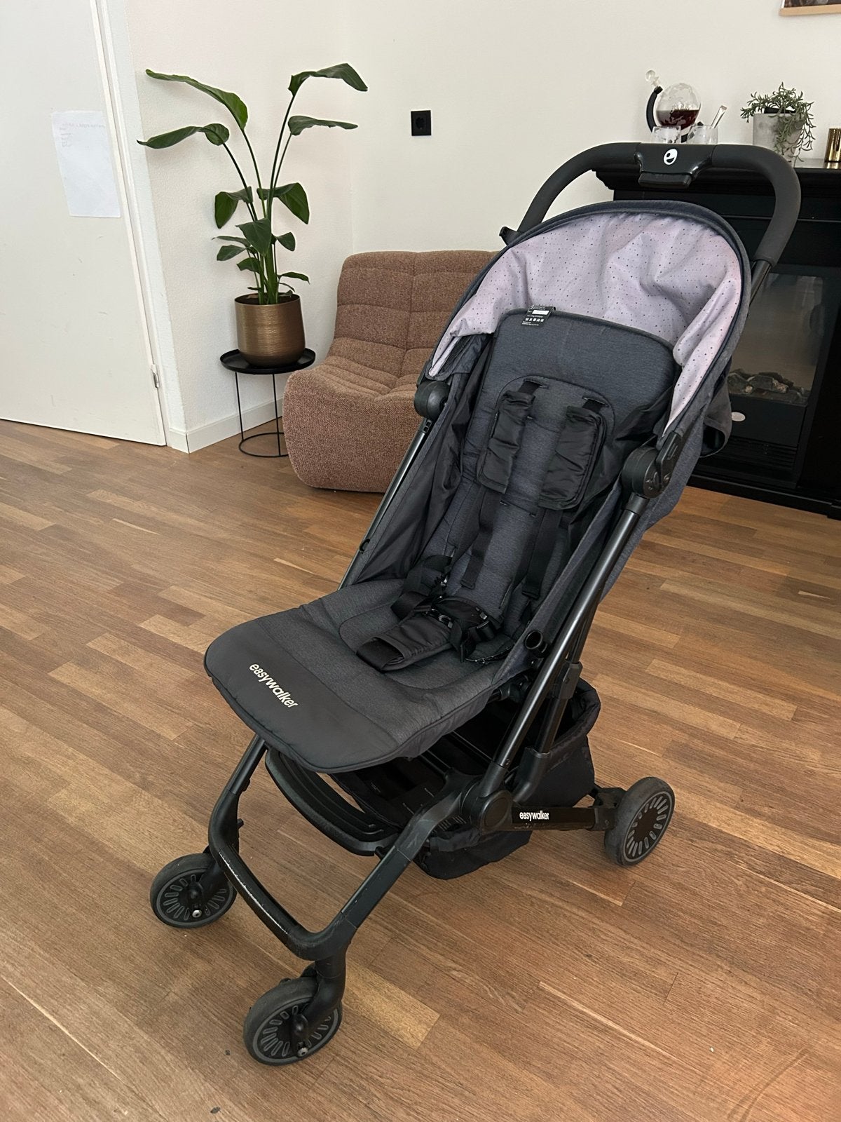 Easywalker Miley GO - Compacte en lichte buggy, Ophalen of Verzenden, Gebruikt, Overige merken, Verstelbare rugleuning