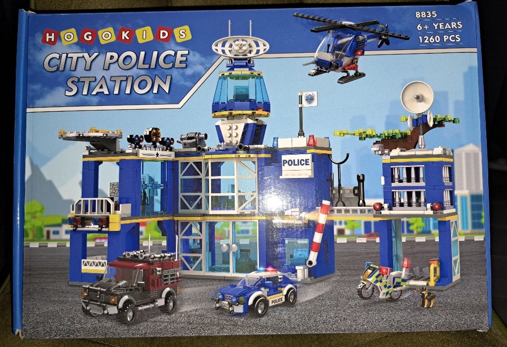 Police city bureau (Lego), City, Lego, Ophalen of Verzenden, Zo goed als nieuw