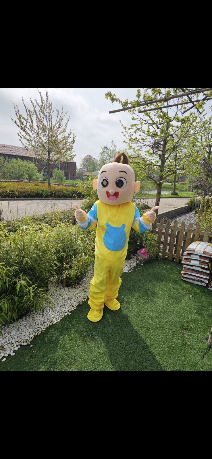 Baby JJ Mascotte Huren of Kopen - Kinderfeestjes & Events, Ophalen of Verzenden