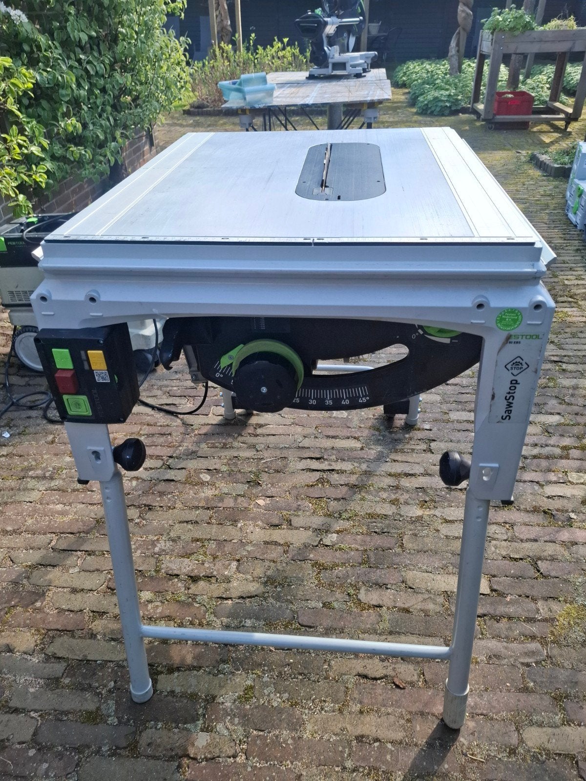FESTOOL TKS80 ZAAGTAFEL, Ophalen, 70 mm of meer, Overige typen, 1200 watt of meer