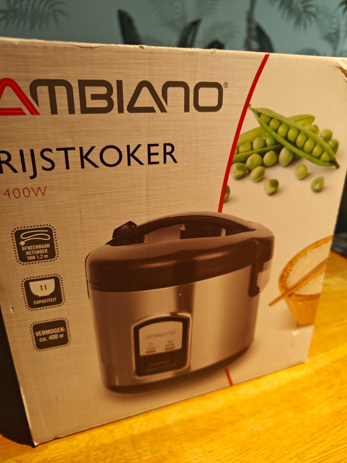 Ambiano Rijstkoker 400W - Zo goed als nieuw, Ophalen, Zo goed als nieuw