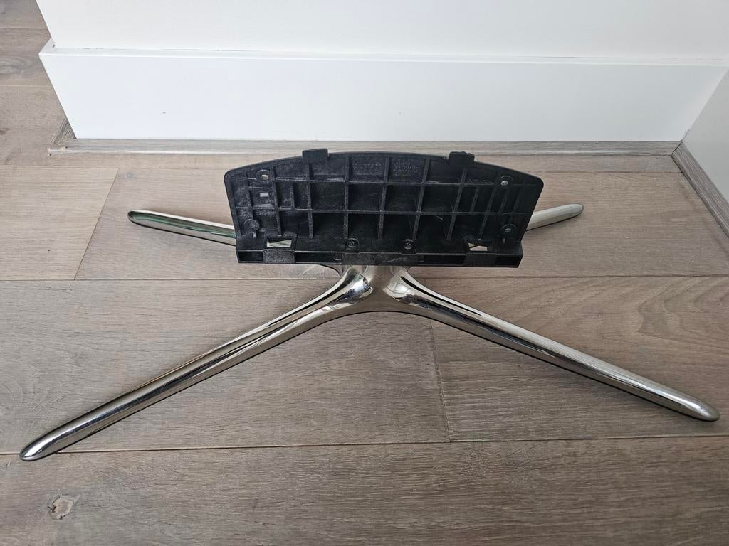 TV-standaard voor Samsung TV - Aluminium, Ophalen of Verzenden, Zo goed als nieuw