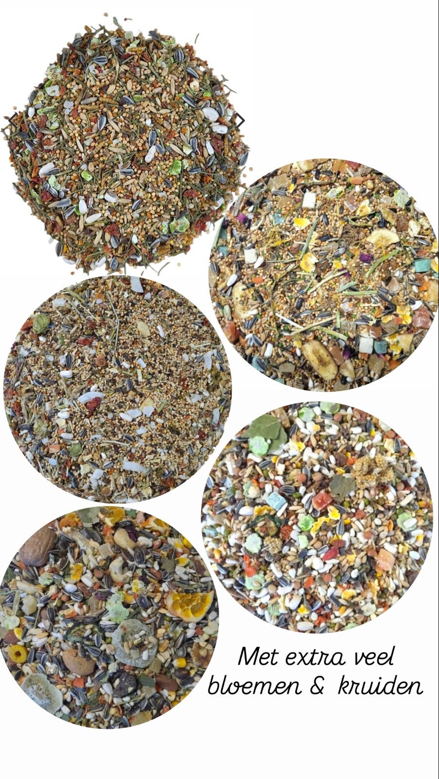 VOER OP MAAT Voor Papegaaien/Parkieten, Dieren en Toebehoren, Dierenvoeding, Ophalen of Verzenden, Vogel