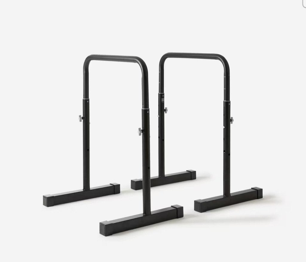 Pull up bar + dip bar, Ophalen, Krachtstation, Zo goed als nieuw, Metaal