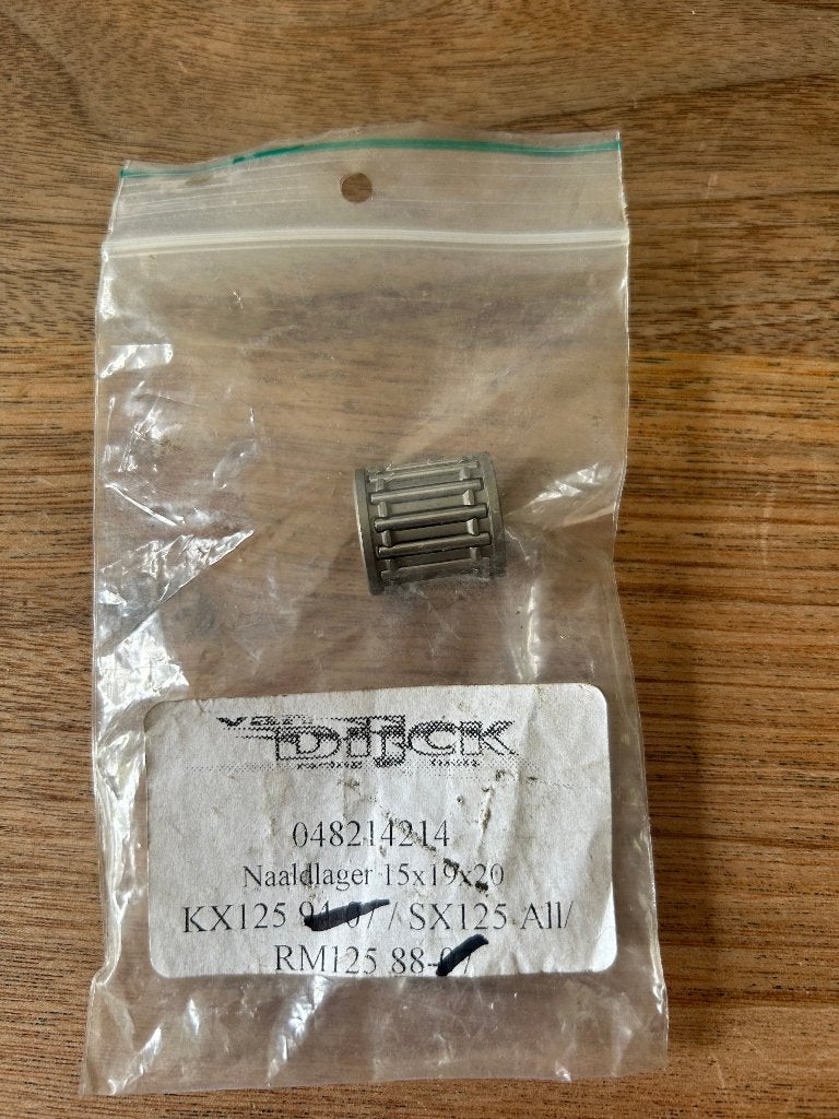 Top end naaldlager zuiger KX125 / SX125 / RM125, Ophalen of Verzenden