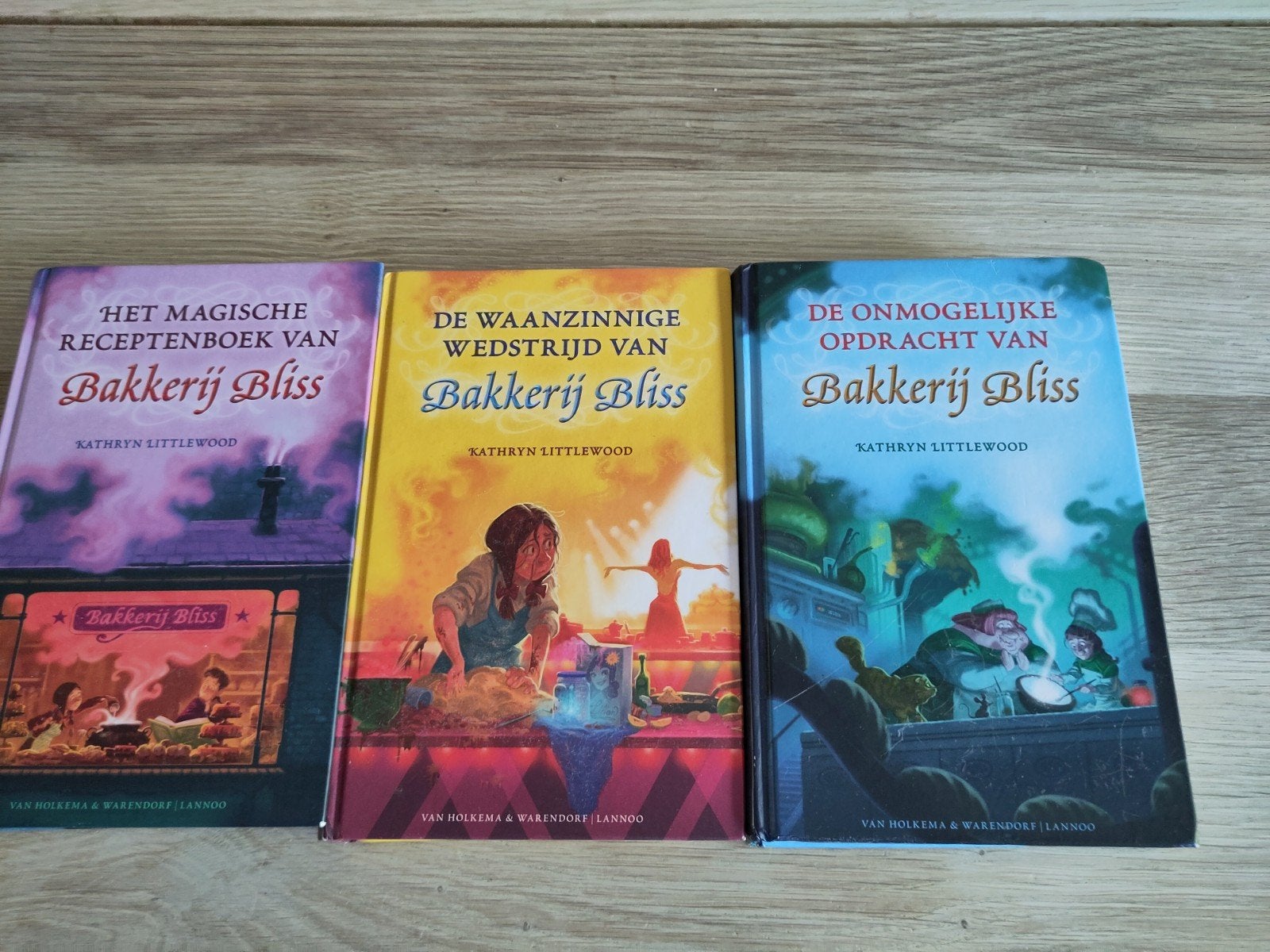 Bakkerij Bliss serie - 3 boeken van Kathryn Littlewood, Boeken, Ophalen of Verzenden, Zo goed als nieuw, Kathryn Littlewood, Fictie algemeen