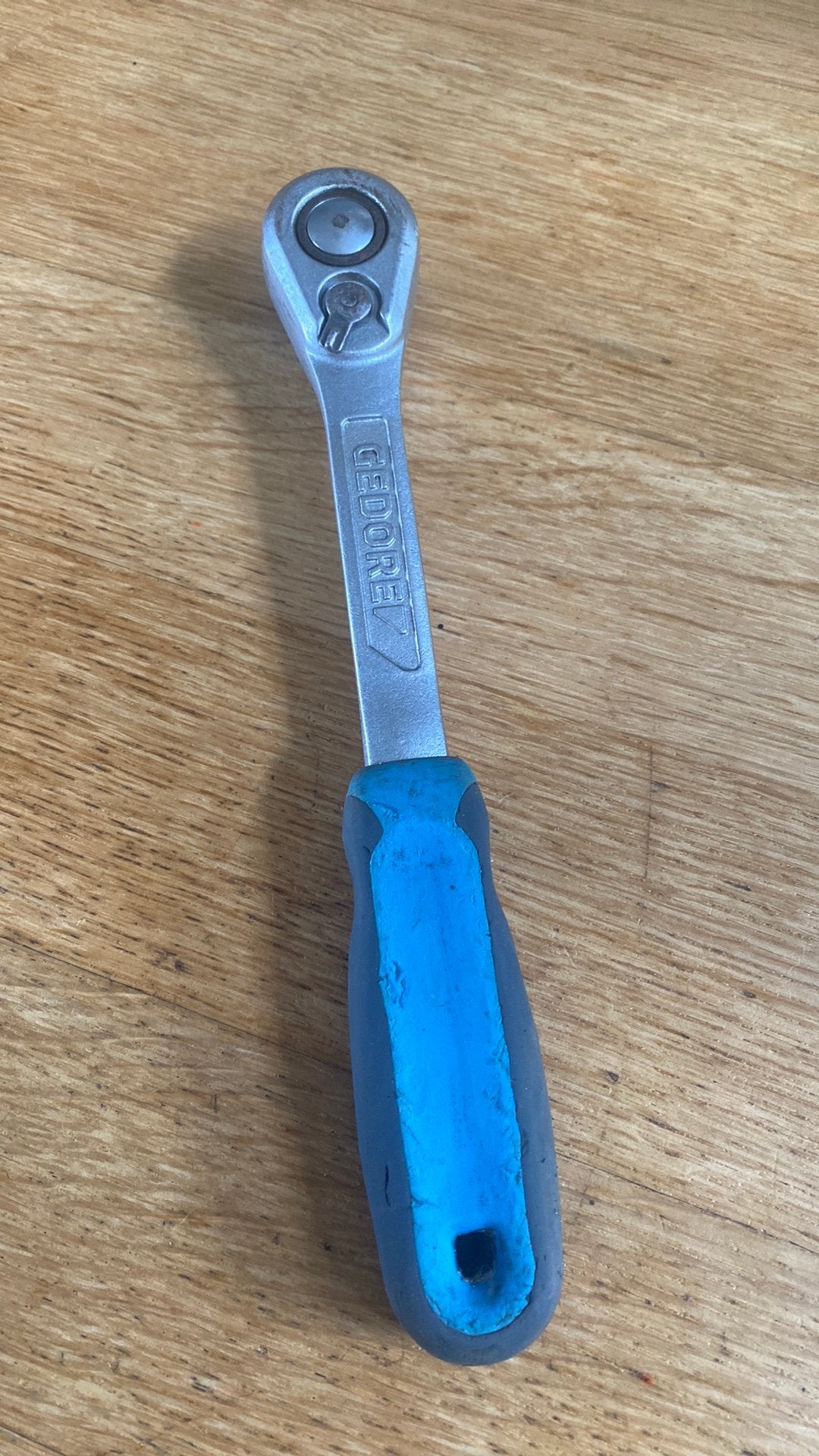 Gedore 1/2” ratel 1993U-20, Ophalen of Verzenden, Gebruikt