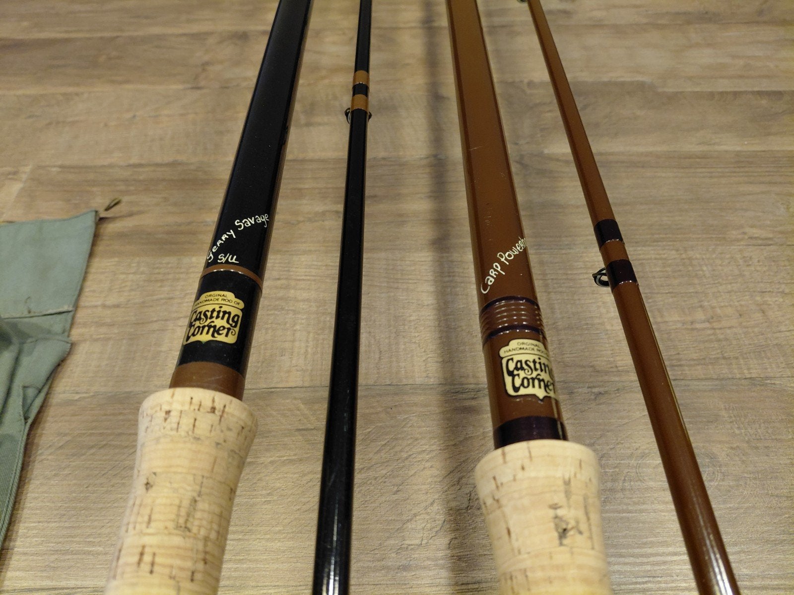 Casting Corner 11ft Carp Powerhouse & Gerry Savage penhengel, Ophalen, Gebruikt, Werphengel