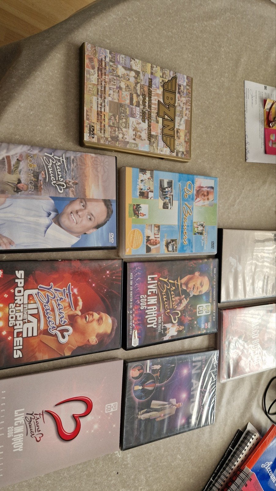 Muziek DVD's: Frans Bauer, André Hazes, BZN, Marco Borsato, Cd's en Dvd's, Alle leeftijden, Ophalen of Verzenden, Zo goed als nieuw