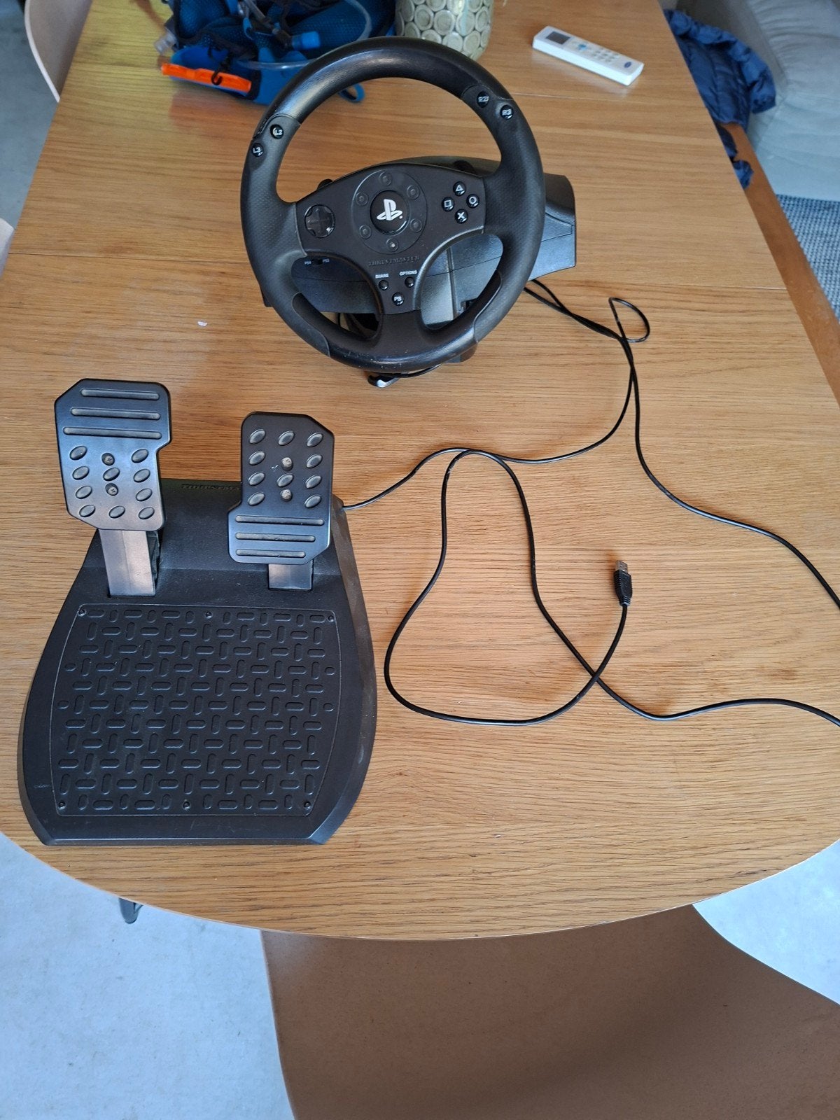 Thrustmaster T80 Racing Wheel voor PS3/PS4, Ophalen of Verzenden, Gebruikt, Stuur of Pedalen, PlayStation 3