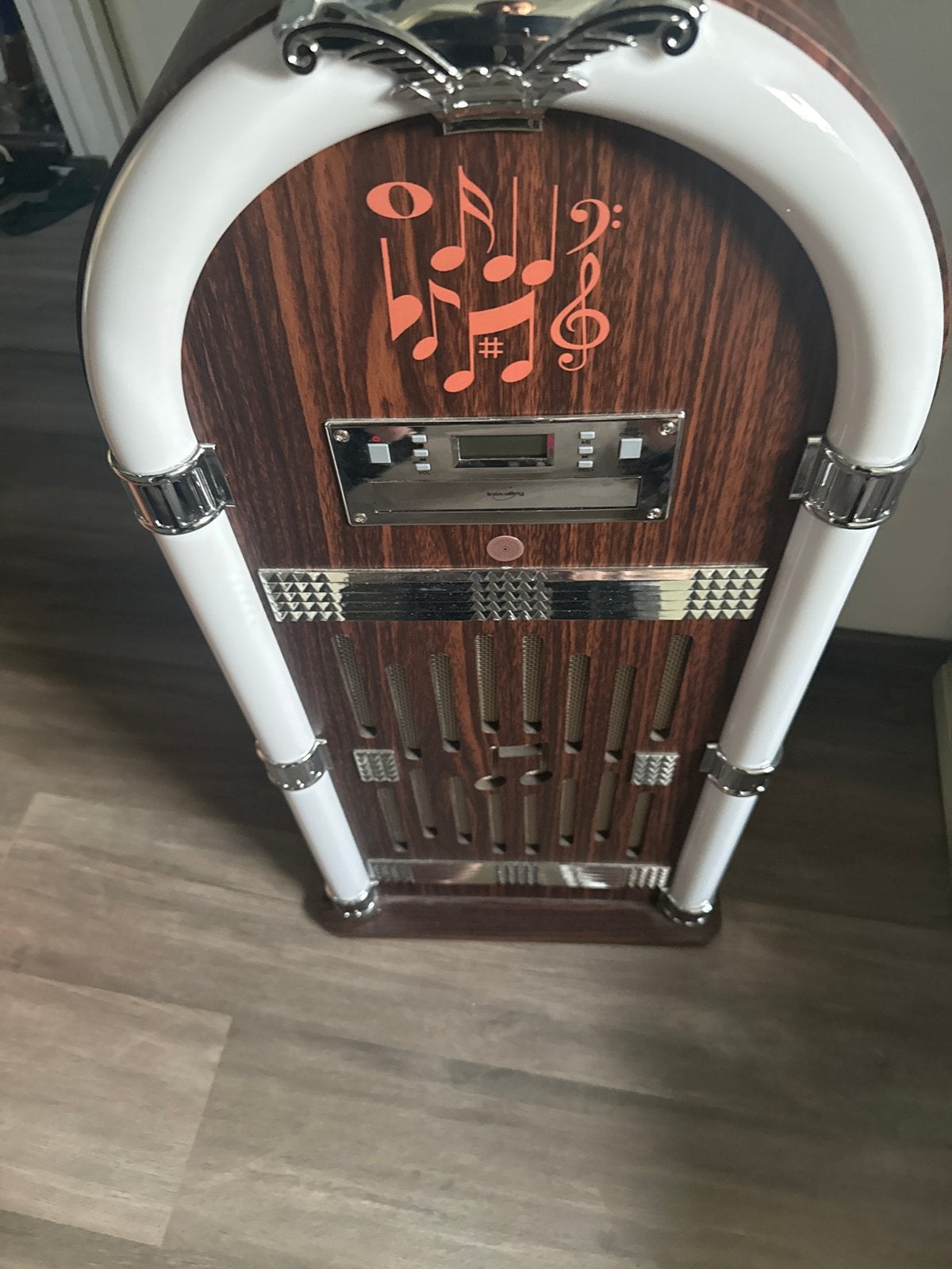 Jukebox met Bluetooth - Retro Design, Ophalen, Zo goed als nieuw, 1970 tot heden, Overige merken