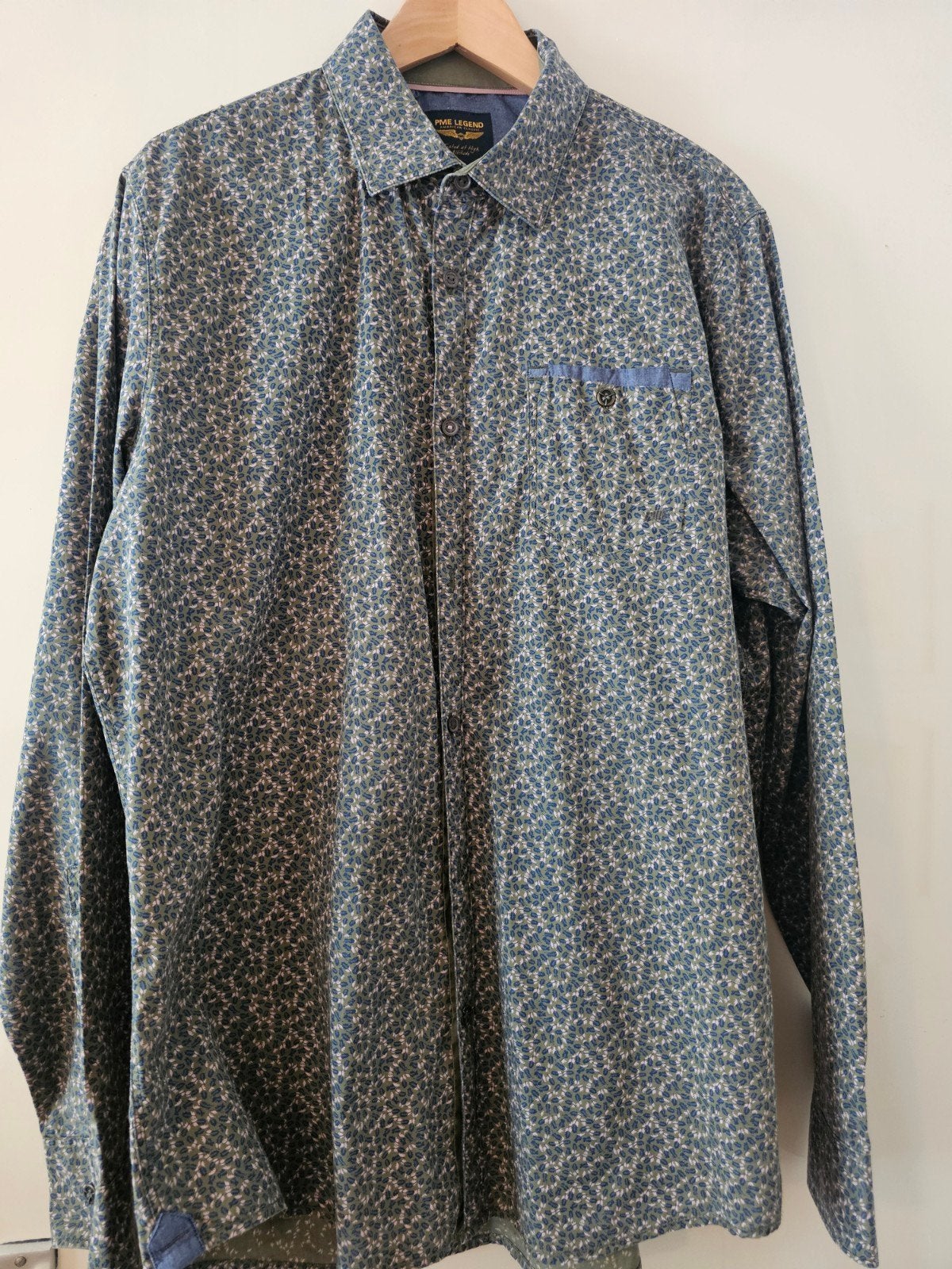 PME Legend overhemd met bloemenprint - Maat XL, Ophalen of Verzenden, Zo goed als nieuw, Meerkleurig, PME Legend