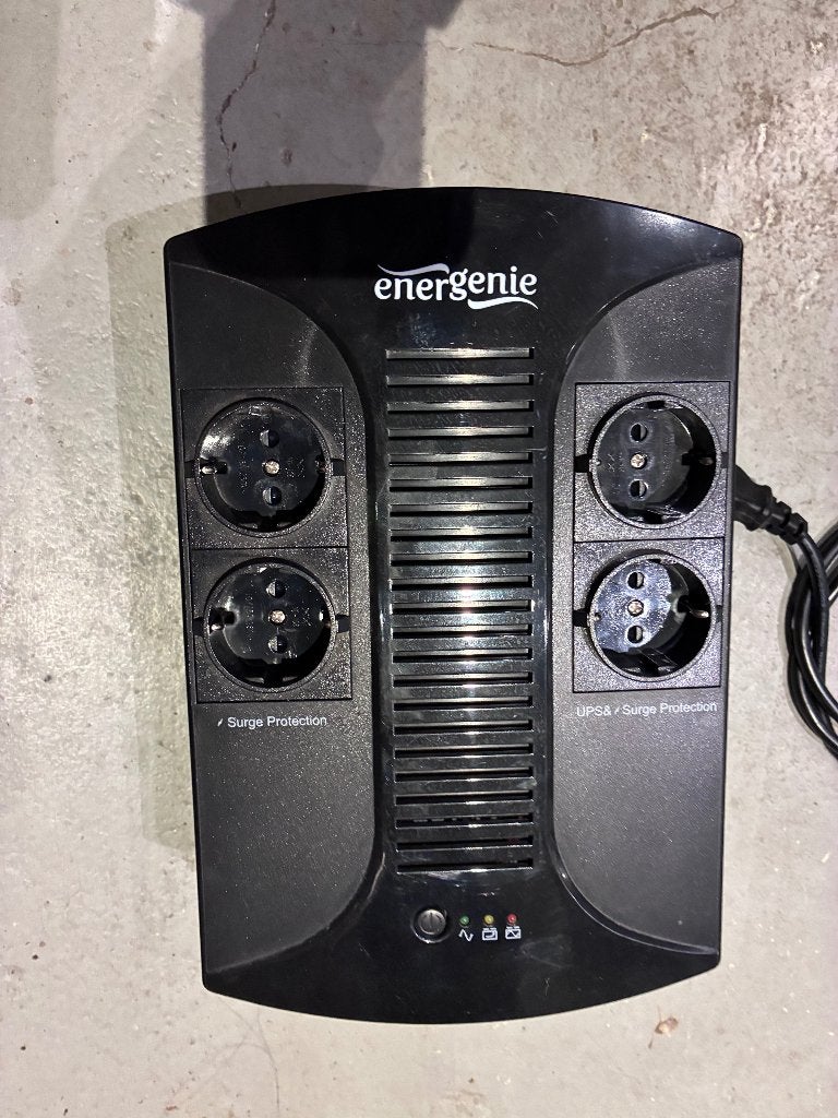 Energenie UPS 4 aansluitingen (650VA, 390W, Tot 30 minuten), Computers en Software, Noodvoedingen (UPS), Ophalen of Verzenden