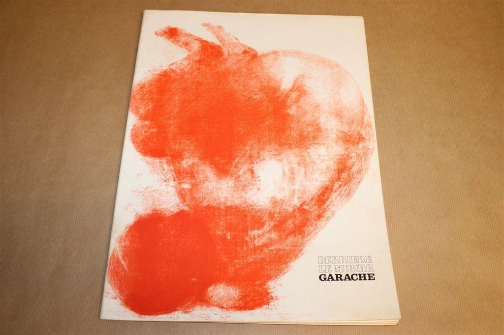 Kunstuitgave Derrière Le Miroir. Garache. Zeldzaam. 1980., Ophalen of Verzenden, Gelezen