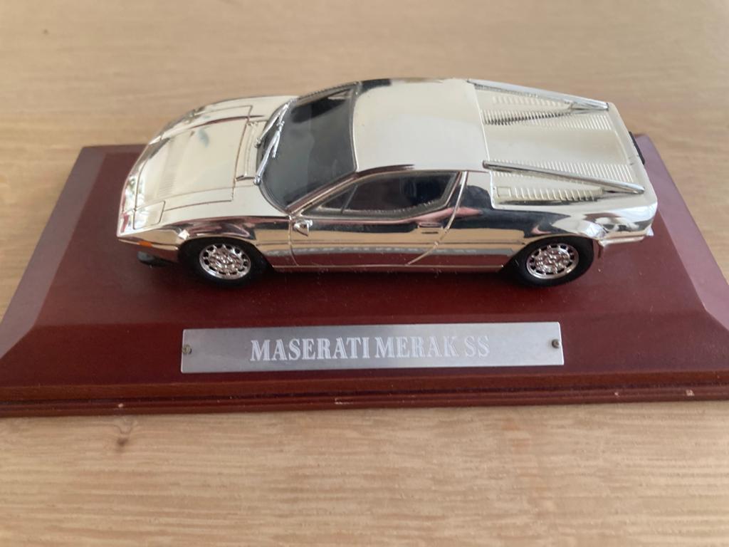 Mini Maserati Merak SS, Ophalen of Verzenden, Zo goed als nieuw, Auto, Overige merken